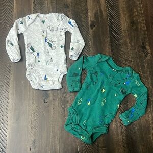 Carter’s Preemie Bodysuits - 2 Pack
